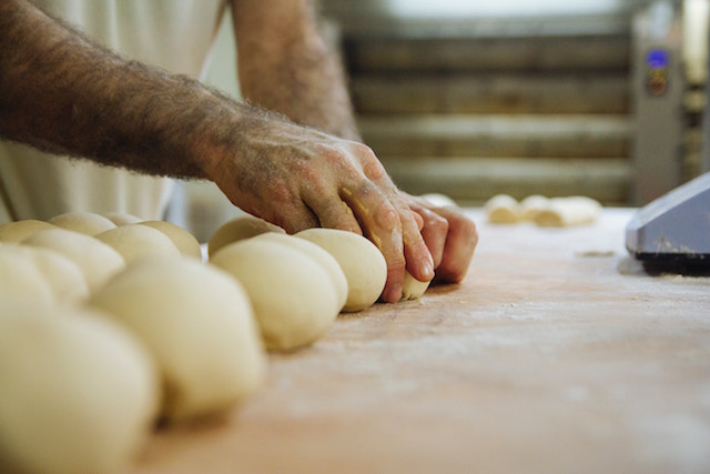 making bread