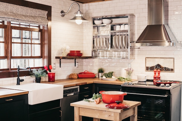 tidy kitchen