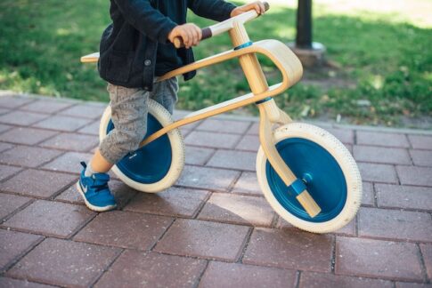 learning how to ride a bicycle