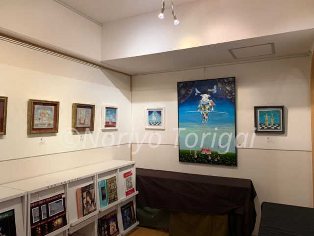 鳥飼先生の個展画像